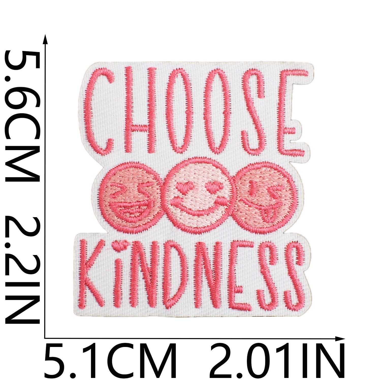 Wholesale Xiao Tian Inspirational Quotations Embroidery Cloth Sticker